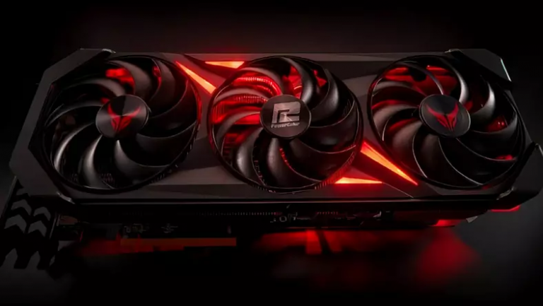 PowerColor Radeon RX 7900 XTX Red Devil blisko.